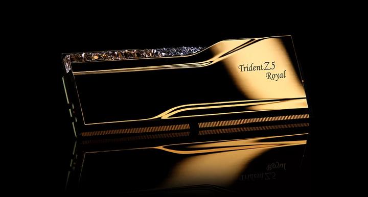 Actual product image G.Skill Trident Z5 Royal (2 x 24GB, 8000 MHz, DDR5 RAM, DIMM)