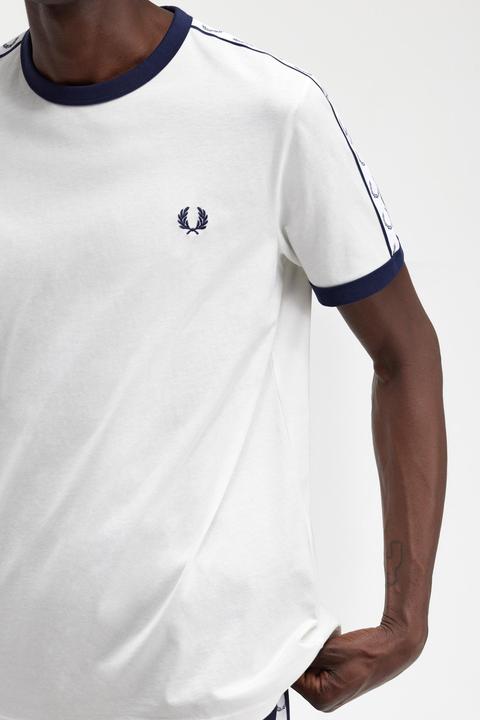 Actual product image Fred Perry Contrast trim T-shirt with band (XXL)