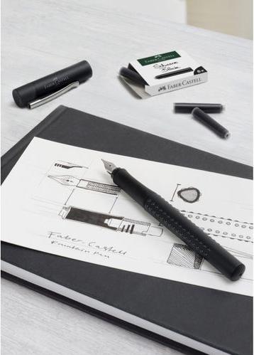 Produktbild Faber-Castell Standardtintenpatronen (Füllertinte, Schwarz)