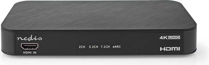 Actual product image Nedis Digital Audio Converter | 2-way | Connections - Input: DC Power / 1x HDMI™ input | Connections