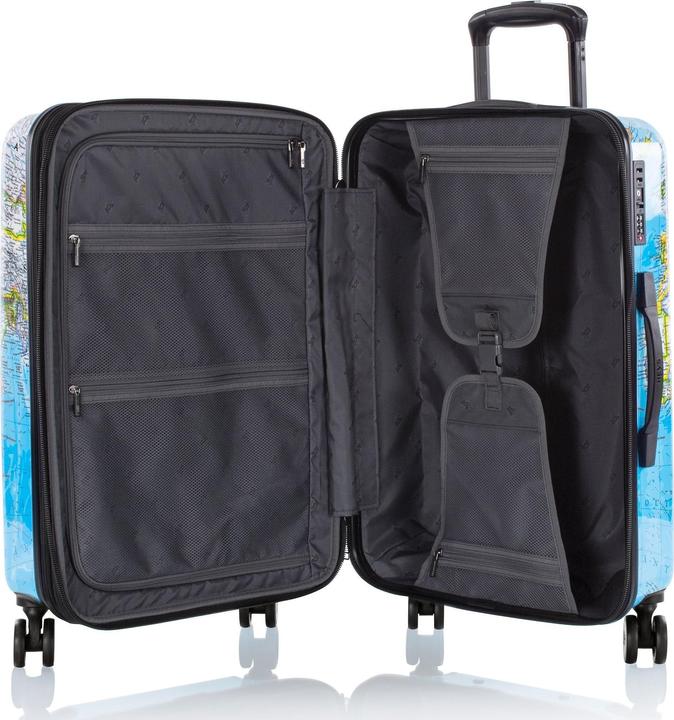Immagine prodotto Heys Set di valigie a 4 ruote Black Camo 3 pezzi con piega ad espansione (214 l, XL (da 115l))