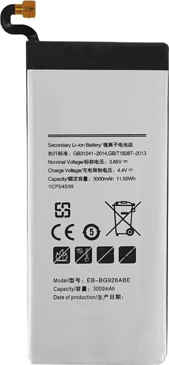 Actual product image OEM MPS Battery for Samsung G928F Galaxy S6 Edge Plus