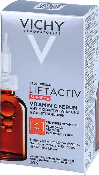 Image du produit Vichy Liftactiv Supreme Vitamin C droht Sérum à 15% de vitamine C pure, 20 ml (20 ml, Crème 24h)