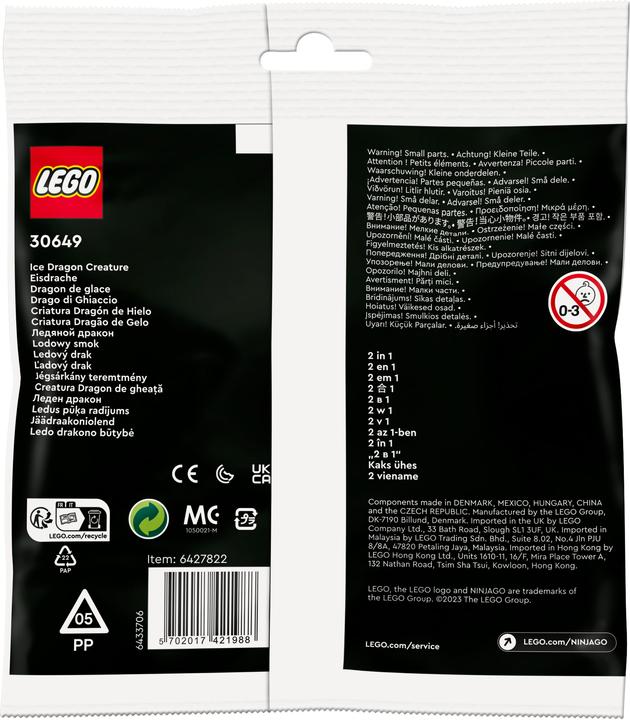 Immagine prodotto LEGO Drago di ghiaccio (30649, LEGO Ninjago)