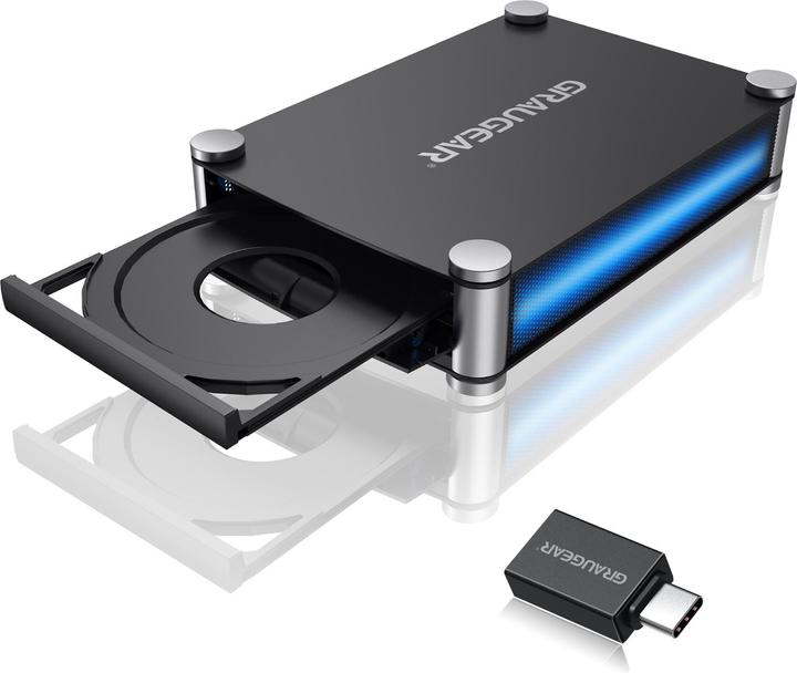 Immagine prodotto Graugear box per unità esterna 5,25" SATA Blu-Ray/DVD/CD (5.25")