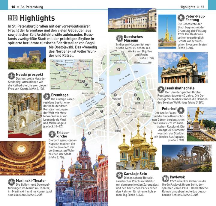 Produktbild Top 10 Reiseführer St. Petersburg