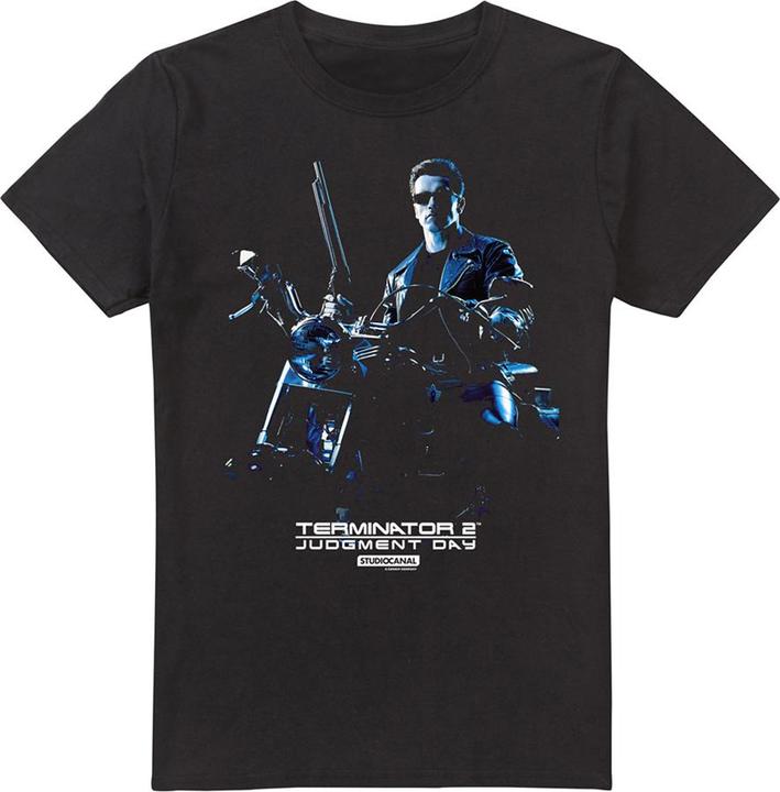 Actual product image Terminator Mens Motorbike T-Shirt (XXL)