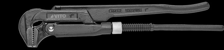 Actual product image VITO Bent Nose Pipe Wrench 2" (50 mm)