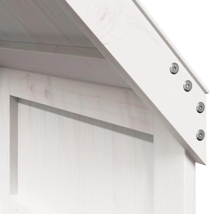 Image du produit VidaXL Lit mezzanine avec échelle et toit (80 x 200 cm)