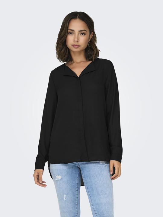 Image du produit Only Coupe décontractée Col de chemise Manches avec bouton Chemise (XS)