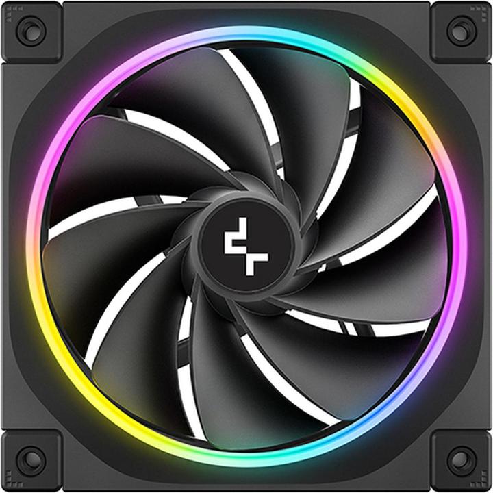 Actual product image Deepcool FL12R Reverse 3in1 120x120x25 Black (120 mm, 3 x)