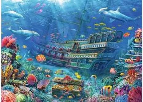 Actual product image Ravensburger Sunken ship (200 pieces)