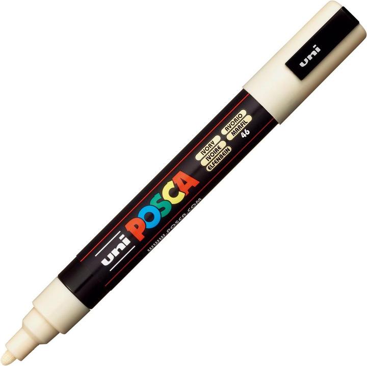 Immagine prodotto Posca Marchio PC-5M a punta tonda (Avorio, 2.50 mm, 1 x)