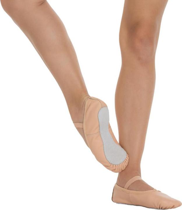 Actual product image Dansez Vous Leather ballet shoes with full-length sole (42)