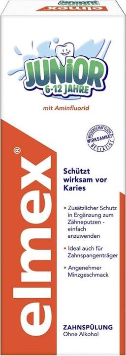 Actual product image Elmex Junior dental rinse (400 ml, Mouthwash)