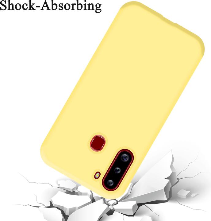 Produktbild Cadorabo TPU Liquid Silicone Case Cover (Samsung Galaxy A21)