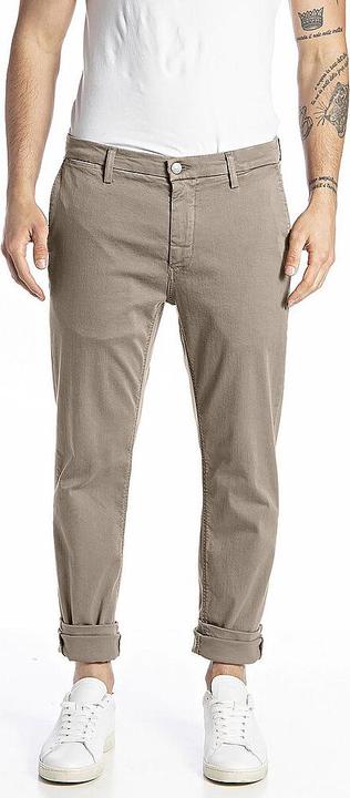 Replay Zeumar Chino Pant Hyperflex Slim Fit Beige