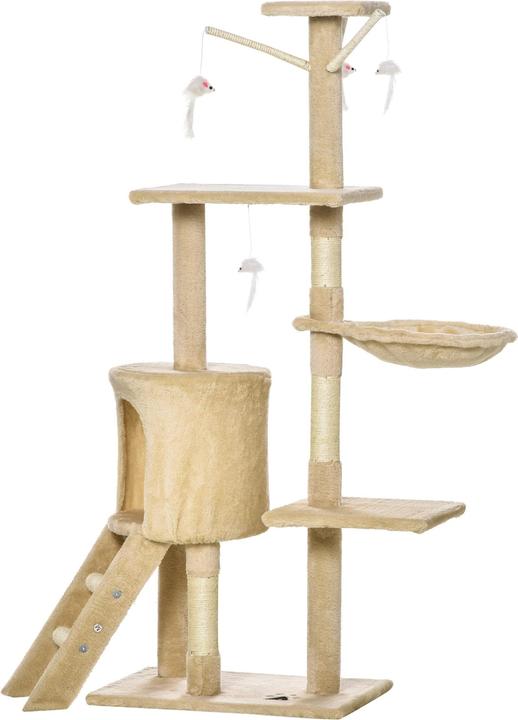 Produktbild Jamb Katzenbaum (134.20 cm, Beige und Weiss)