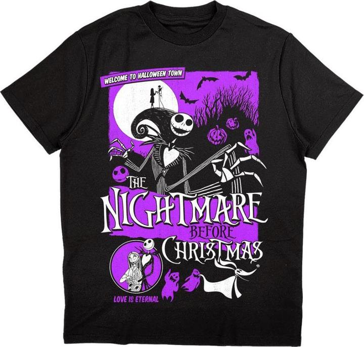 Actual product image Dick Smith Unisex Adult Welcome To Halloween Town Cotton T-Shirt (L)