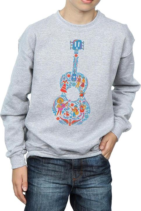 Immagine prodotto Disney Coco Guitar Pattern Felpa Ragazzi (128)