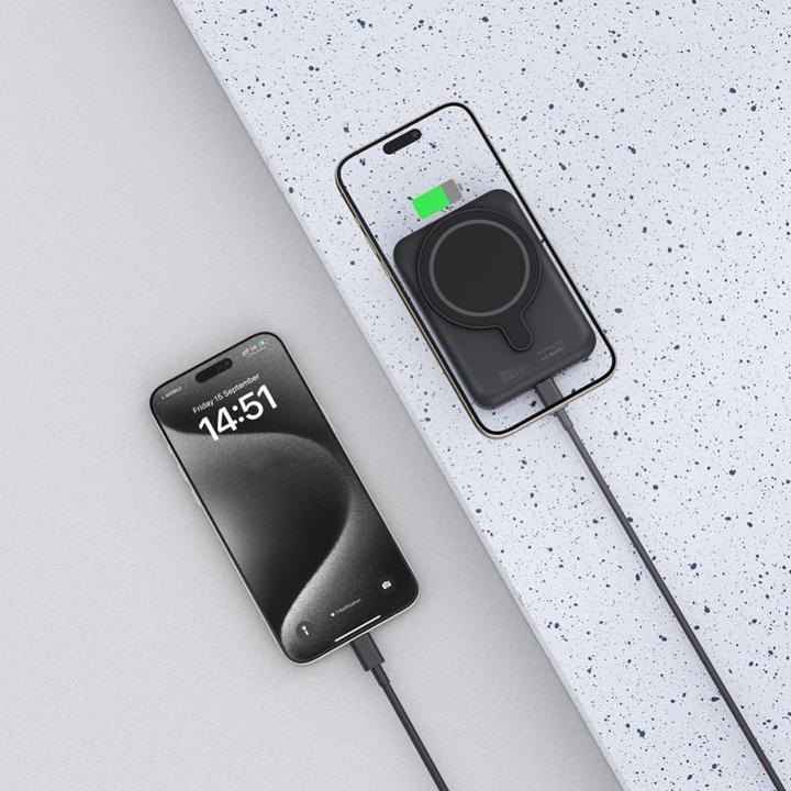 Produktbild Tech Powerbank technischer Schutz PB10 LifeMag 5000 mAh Schwarz (5000 mAh, 15 W)