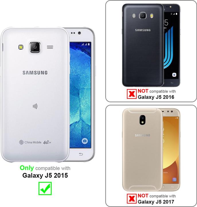 Produktbild Cadorabo TPU Handy Kette SILBER Cover