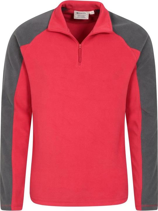 Immagine prodotto Mountain Warehouse Top in pile Ashbourne II con mezza zip da uomo (4XL)