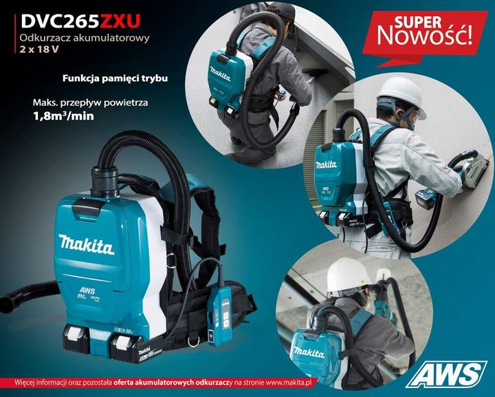 Produktbild Makita DVC265ZXU (Trockensauger)