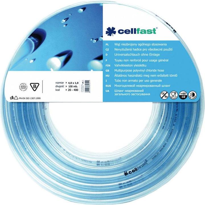 Cellfast Tuta per uso generale, non rinforzata 8,0 x 1,5 x 50 m (50 m, 8 mm)