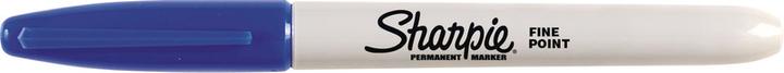 Actual product image Paper Mate Permanent marker sharpie, fine, round, blå (Blue, 0.90 mm, 1 x)