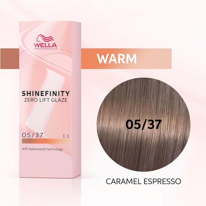 Produktbild Wella Shinefinity (Caramel, Espresso, 05/37 Light Brown Gold Brown)