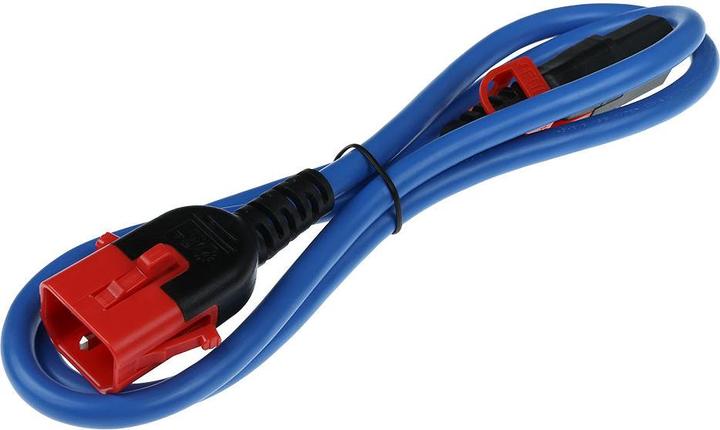 Immagine prodotto Cavo di alimentazione C13 - C14 Dual IEC LOCK blu 1,5 m (2 m)