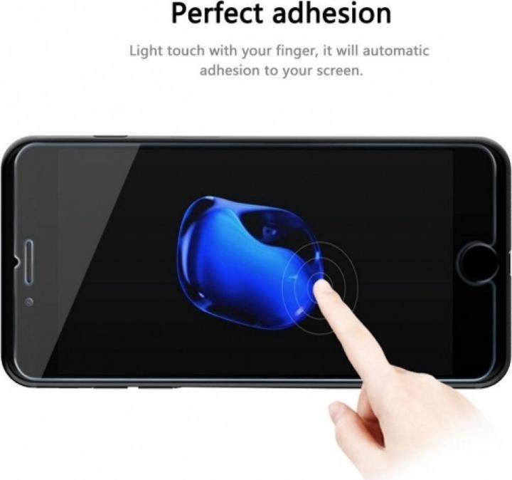 Produktbild Screenguard Apple iPhone 8 Plus Panzerglas Schutzfolie Case Friendly Design (Apple iPhone 8 Plus)