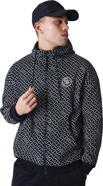 Produktbild Project X Paris Reissverschluss-Hoodie mit Monogramm-Print (M)