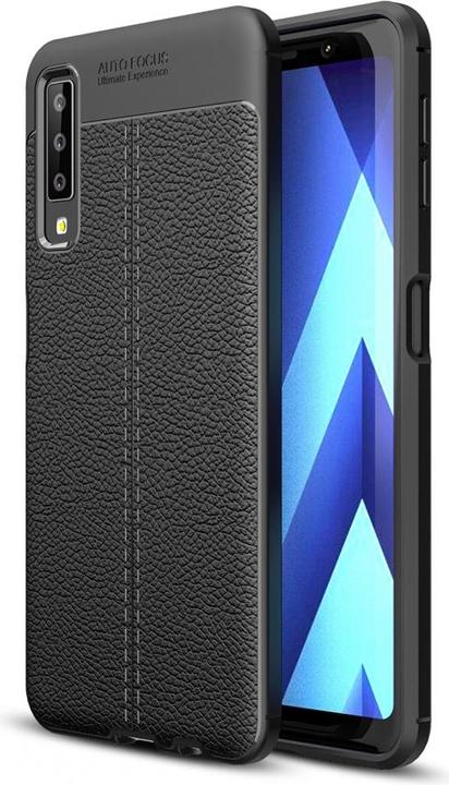 Screenguard Samsung Galaxy A7 2018 Sleeve Leather Design TPU Cover (Samsung Galaxy A7 (2018))