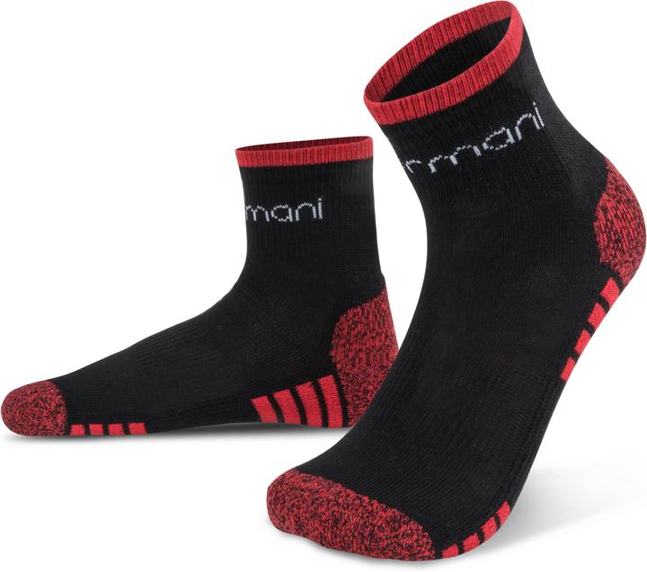 Normani 3 Paar Kurzschaft-Funktionssocken mit Frotteesohle (3er Pack, 35 - 38)