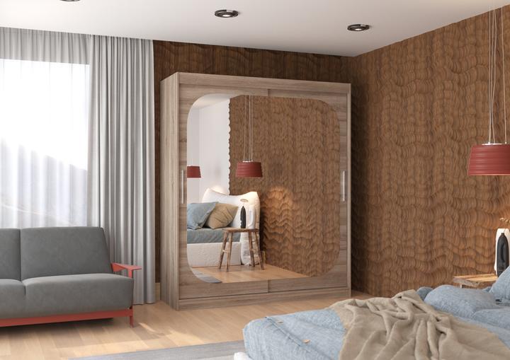 Actual product image ADRK Furniture Arizona (180 x 58 x 215 cm)