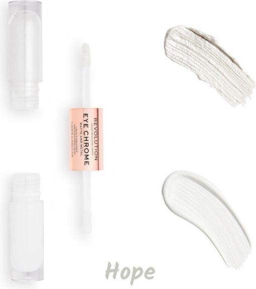 Actual product image Makeup Revolution Eye Chrome Eyeshadow Hope 4.4ml