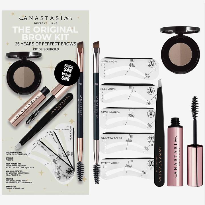 Produktbild Anastasia Beverly Hills OG Brow Kit - Medium Brown (Medium Brown)