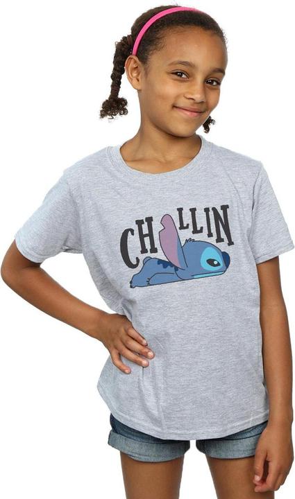 Image du produit Disney - T-shirt LILO AND STITCH CHILLIN - Fille (152, 158)