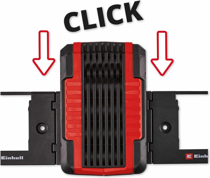 Actual product image Einhell PXC Battery Wall Mount