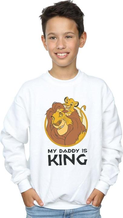 Produktbild Disney The Lion King My Daddy Is King Sweatshirt Jungen (152, 158)