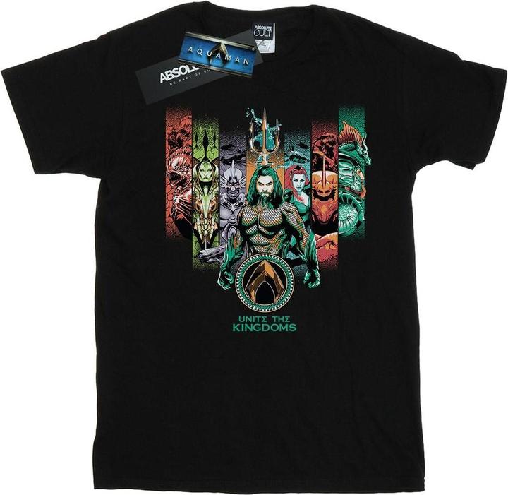 Aquaman vereinigen die Königreiche BaumwollBoyfriend TShirt