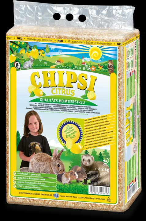 Chipsi citrus (3 kg, Bedding)