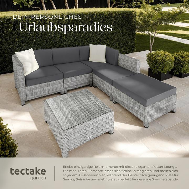 Produktbild tectake Rattan Lounge