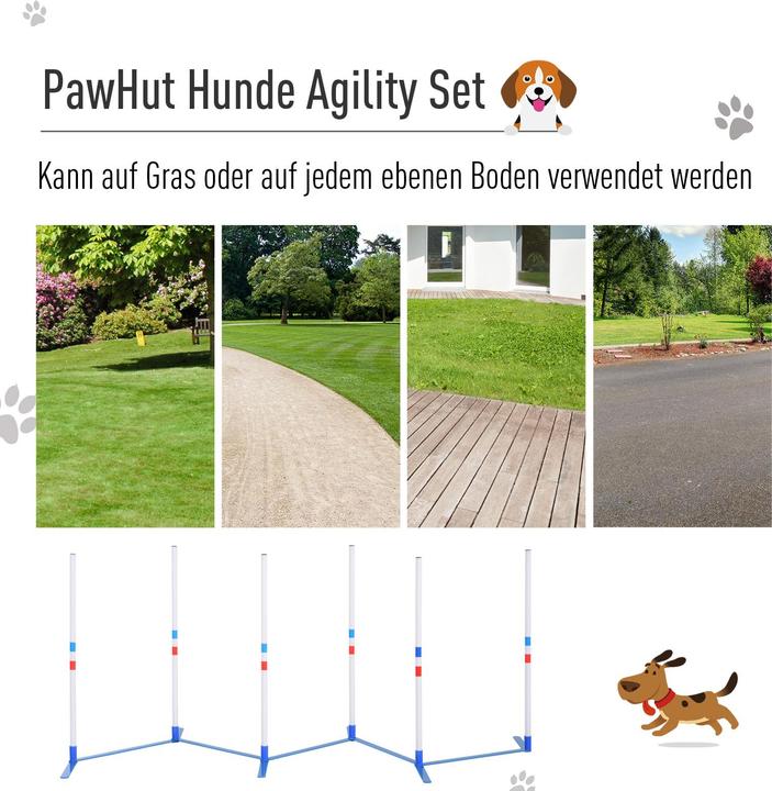 Actual product image PawHut Dog training set incl. bag (Agility)
