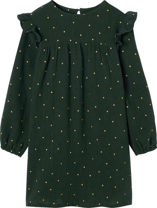 Produktbild Vertbaudet Mädchen Kleid mit Volants, Musselin (110)