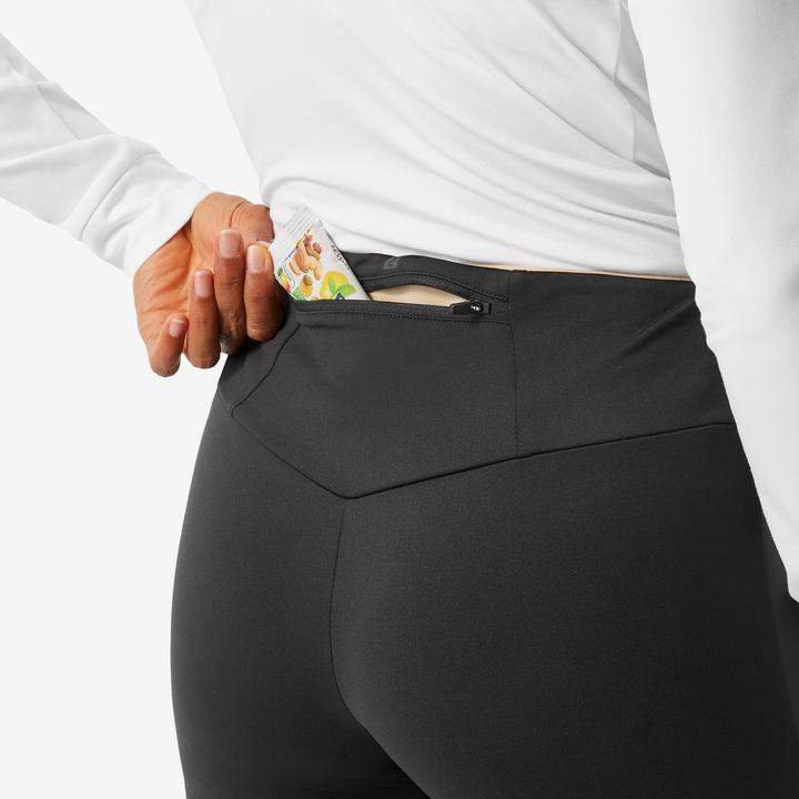 Image du produit Wedze Pantalon de ski de fond collant femme coupe-vent - 500 noir (W35)