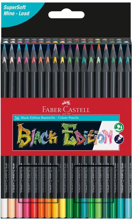 Immagine prodotto Faber-Castell edizione nera (Multicolore, 36 x)
