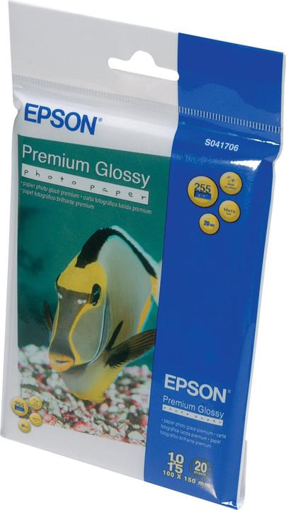 Productafbeelding Epson 10x15 premium glanzend fotopapier (255 g/m², A4, 20 x)